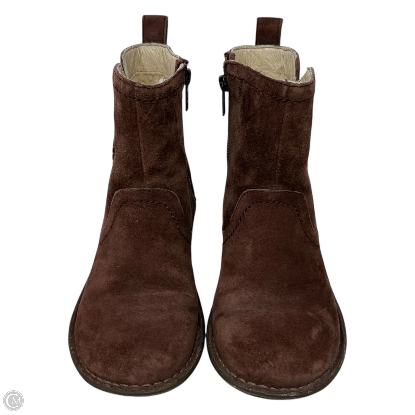 Neevah Boots Designer By Ugg In Brown, Size: 6