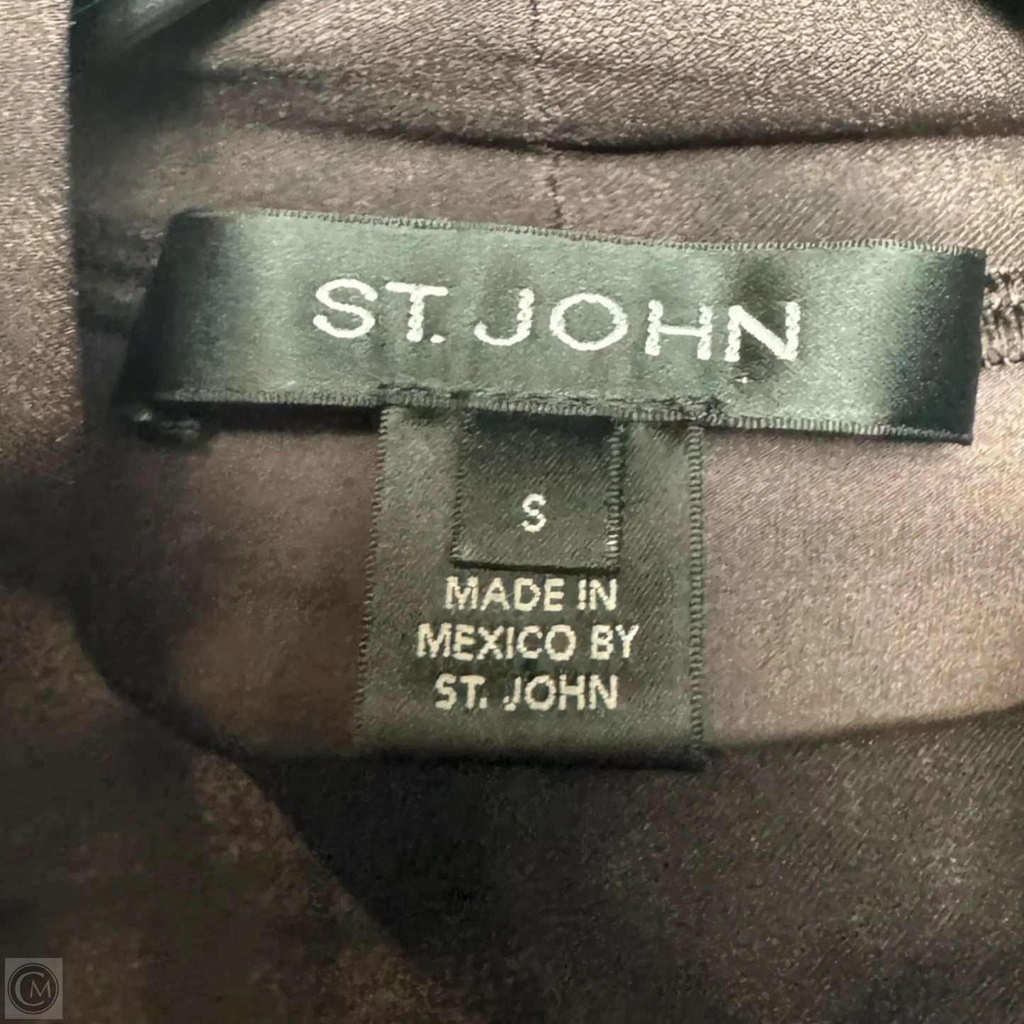 Nuda Fine Jersey Turtleneck Top By St. John In Animal Print, Size: S