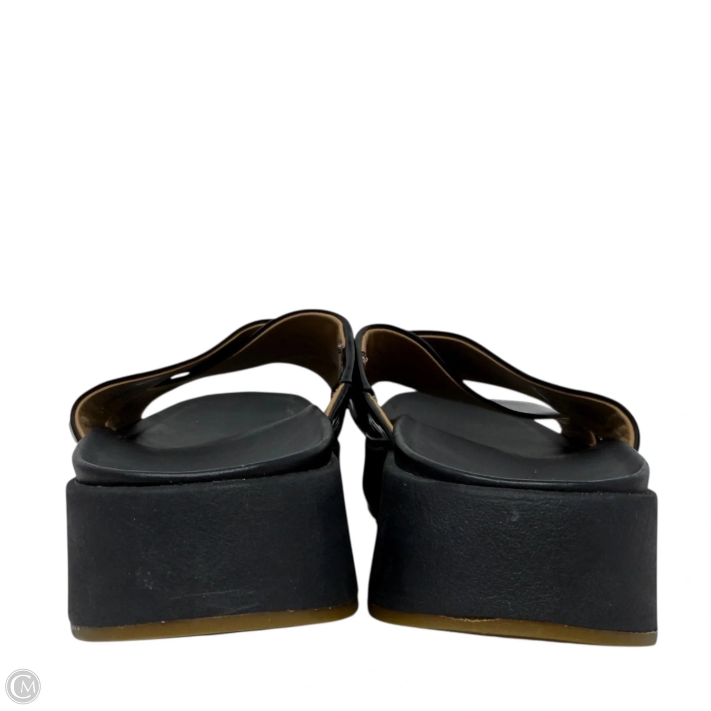 Emily Crisscross Sandals Designer By Ugg In Black, Size: 9