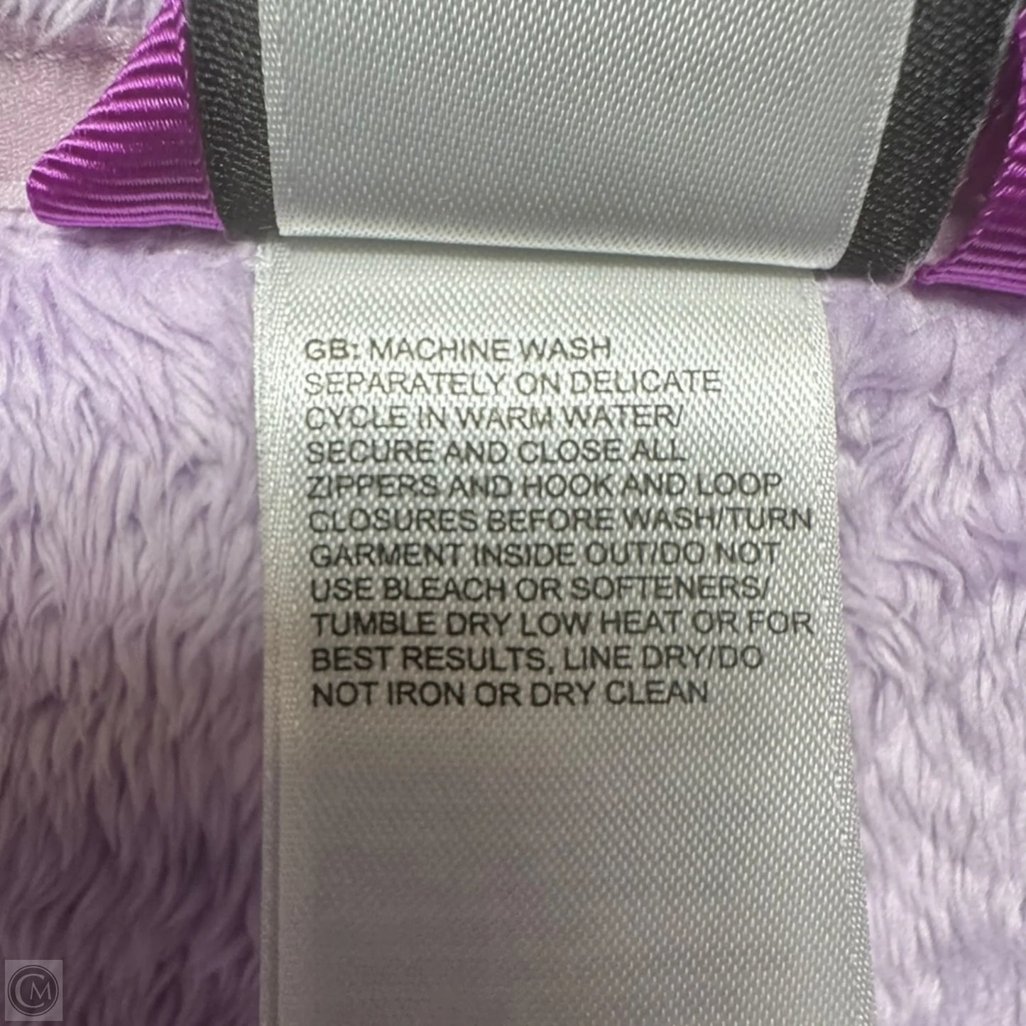 Jacket Fleece By The North Face In Purple, Size: Girls L