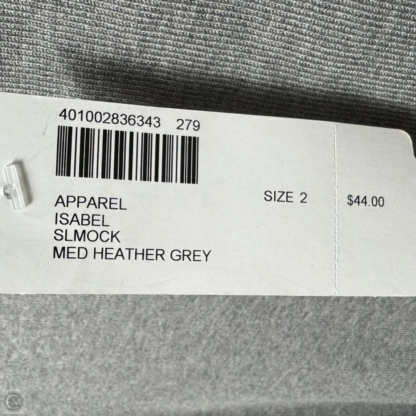 Silk Blend Top Sleeveless By Chicos In Grey, Size: L