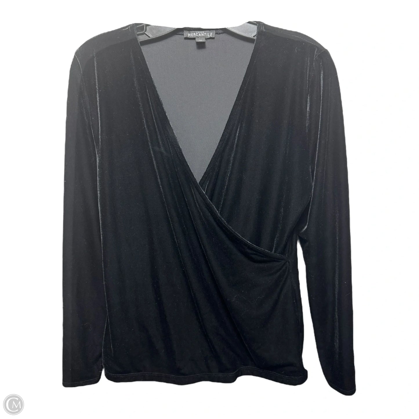 Top Long Sleeve By J. Crew In Black, Size: M