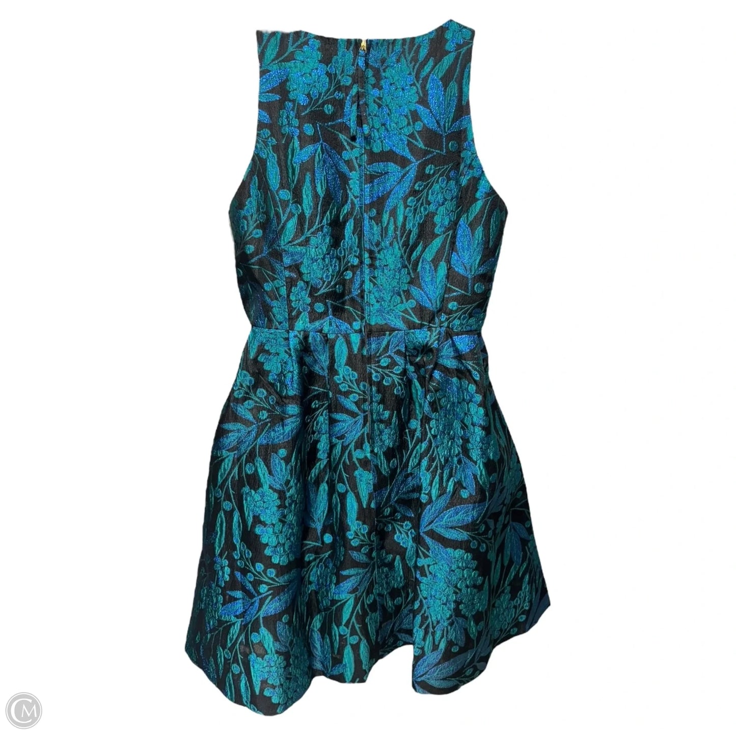 Jollian Brocade Dress Designer By Lilly Pulitzer In Floral Print, Size: 12