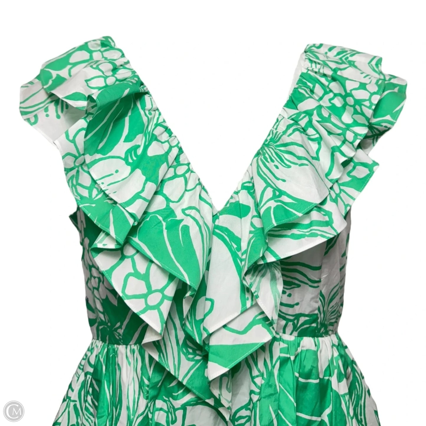 Dress Designer By Lilly Pulitzer In Floral Print, Size: 12