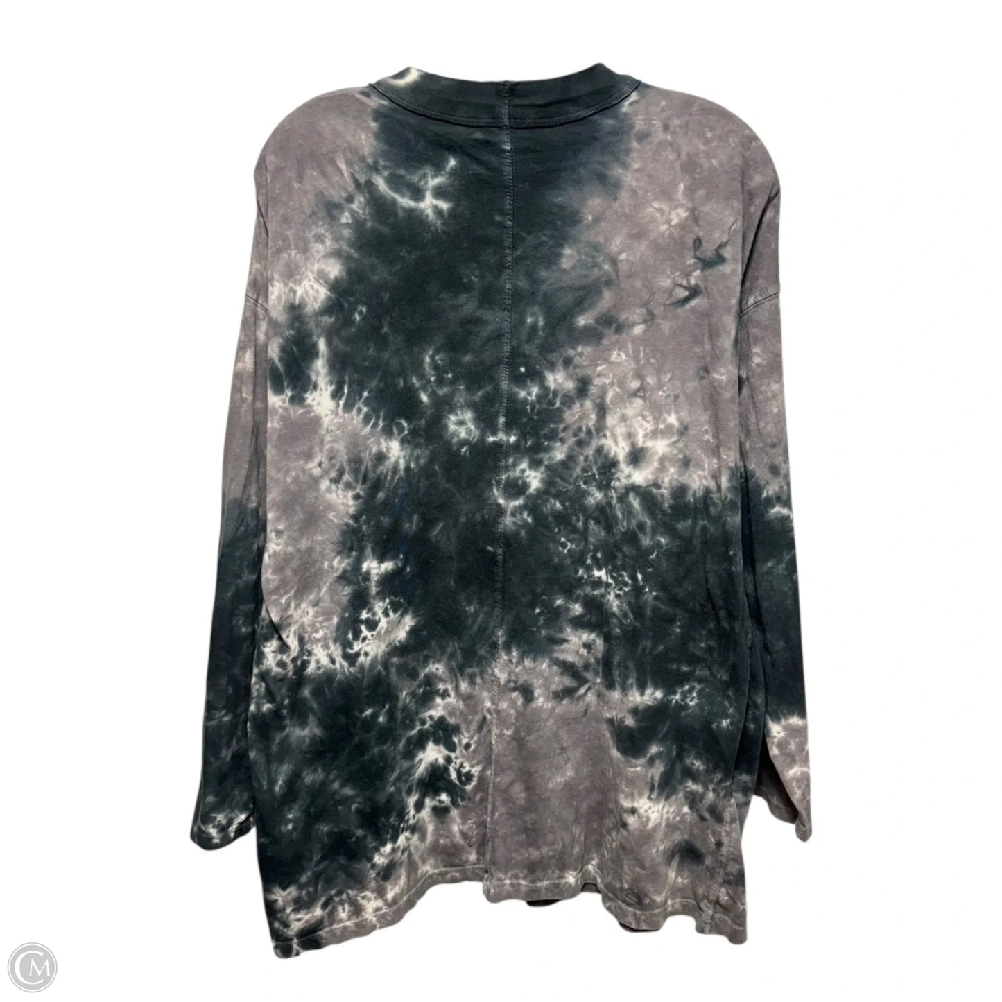 Top Long Sleeve By We The Free In Tie Dye Print, Size: M