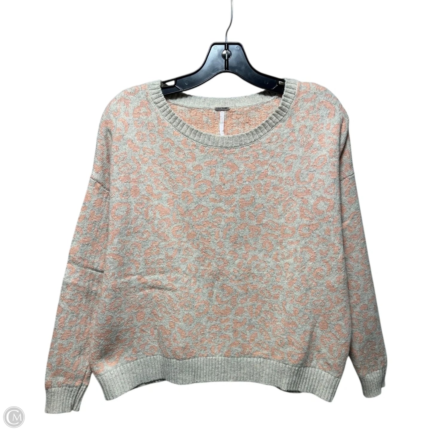 Cool Cat Alpaca Blend Sweater By Free People In Animal Print, Size: XS