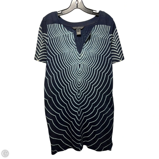 Printed Jersey Mini Dress Designer By Marc By Marc Jacobs In Indigo, Size: M
