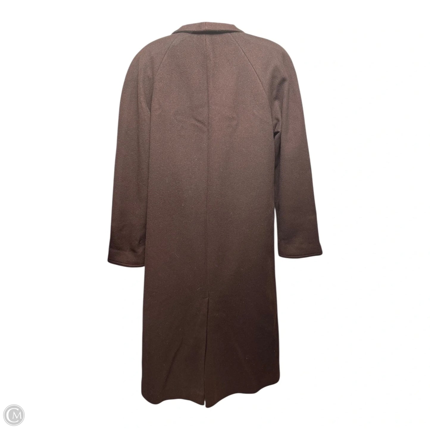 Vintage Wool Coat By Evan-picone In Brown, Size: 4