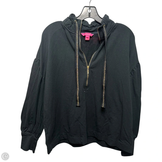 Sweatshirt Designer By Lilly Pulitzer In Black, Size: L