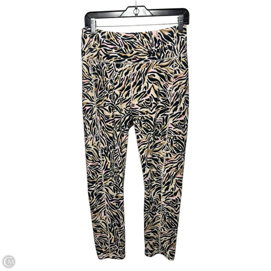 Athletic Leggings Designer By Luxletic Lilly Pulitzer In Animal Print, Size: L