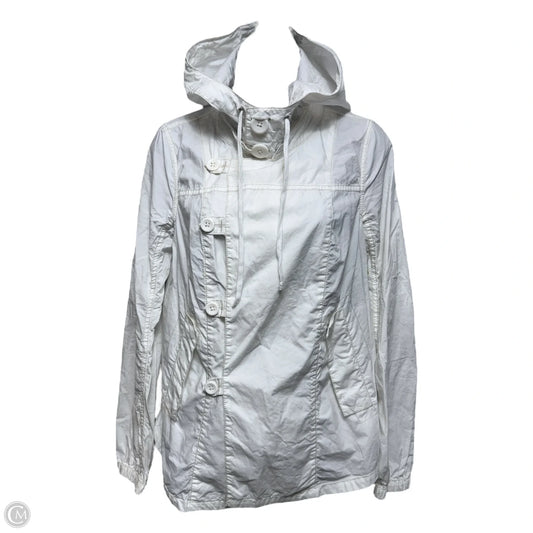 Cotton Jacket By Free People In White, Size: 4