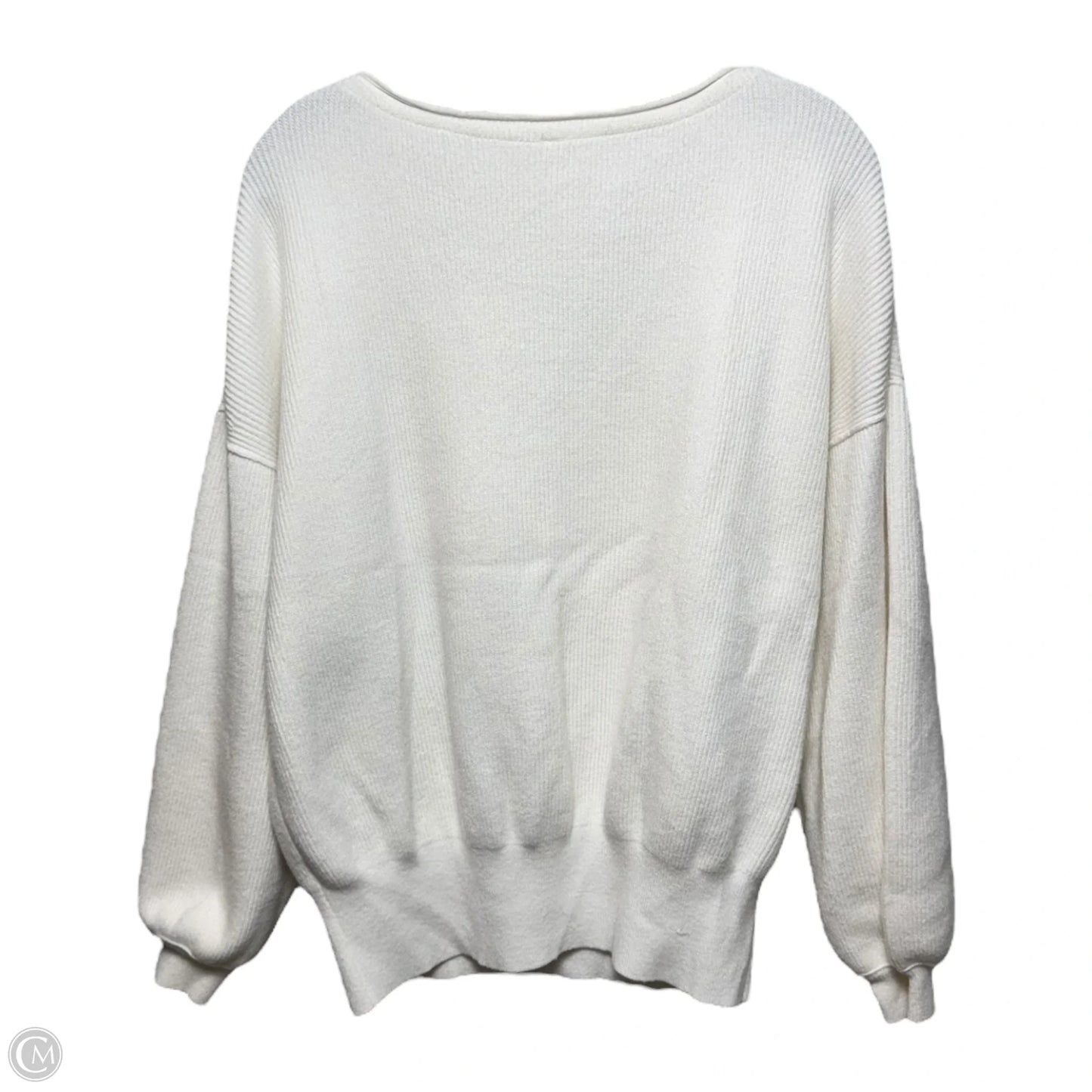 Sweater By Free People In Cream, Size: Xs