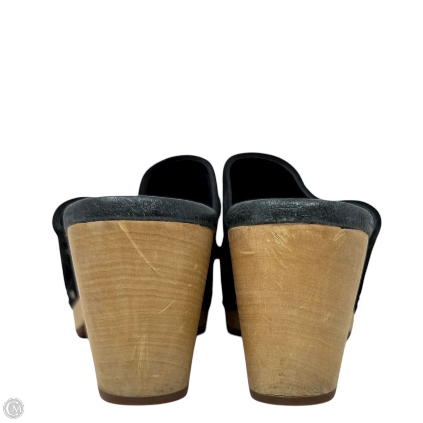 Abbie Winter Clogs Designer By Ugg In Black, Size: 8