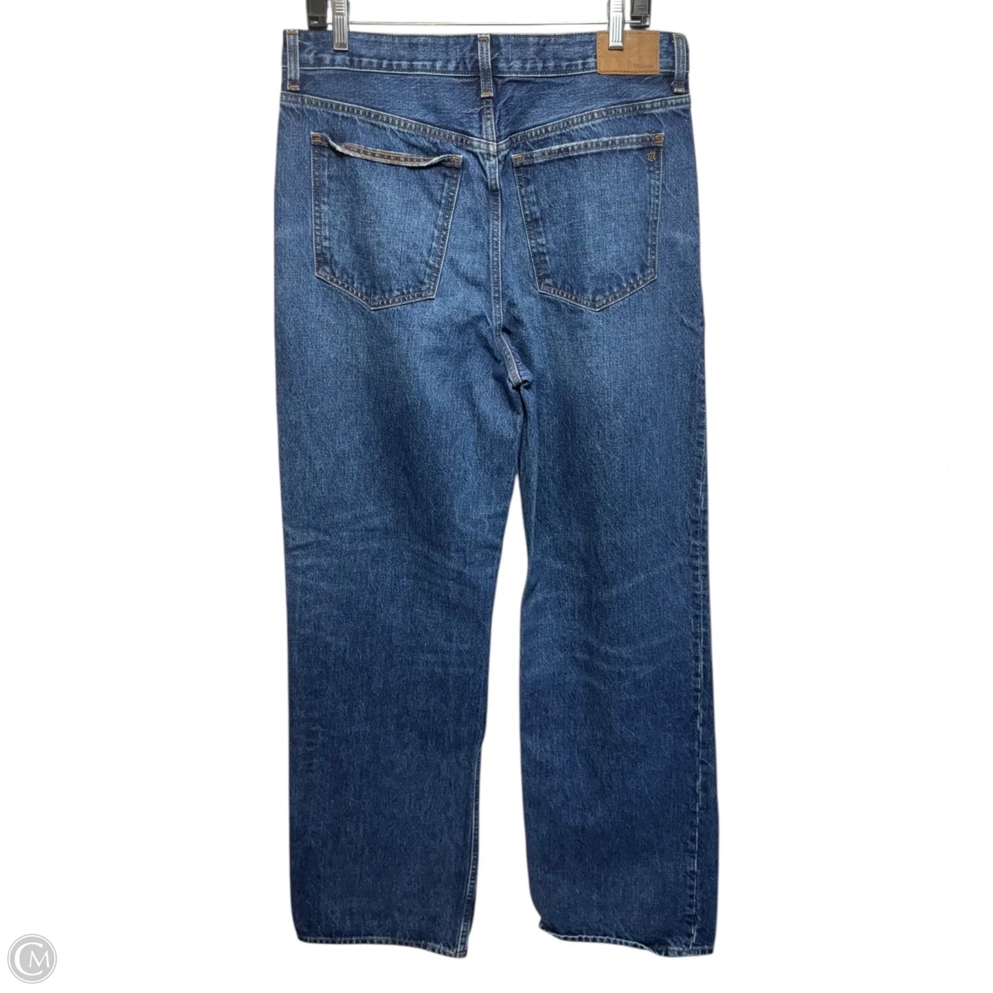 Low-Slung Baggy Jeans By Madewell In Blue Denim, Size: 28