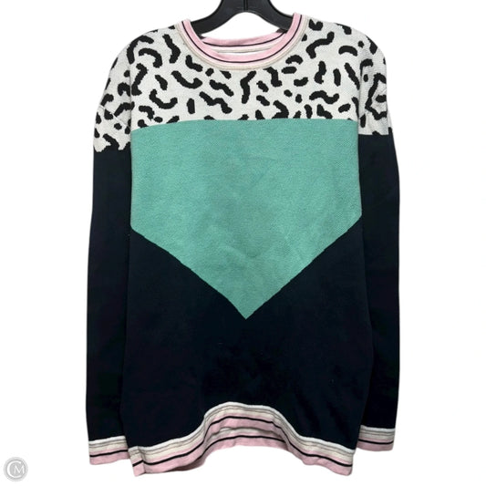Animal Print Colorblock Sweater By & Other Stories In Multi-colored, Size: M