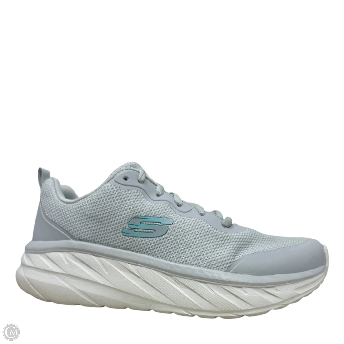Shoes Athletic By Skechers In Grey, Size: 7.5