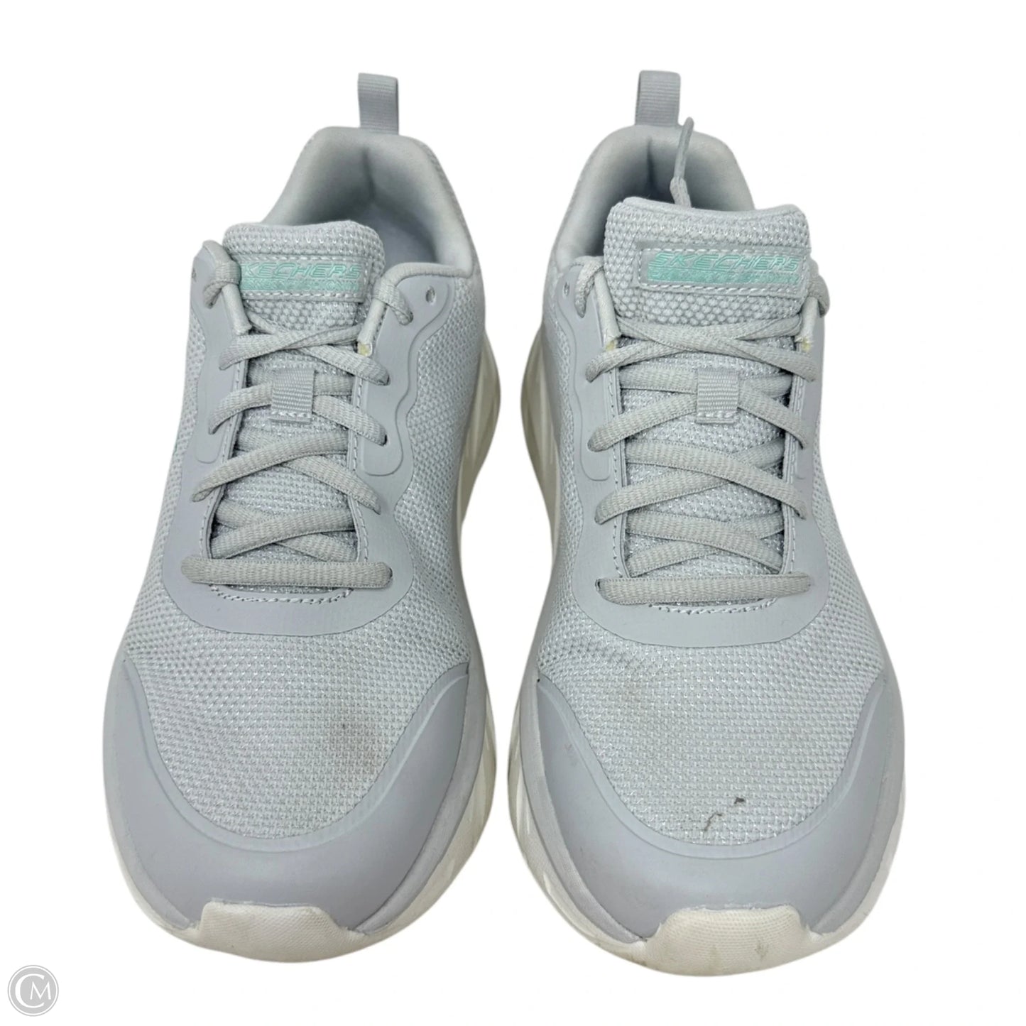 Shoes Athletic By Skechers In Grey, Size: 7.5