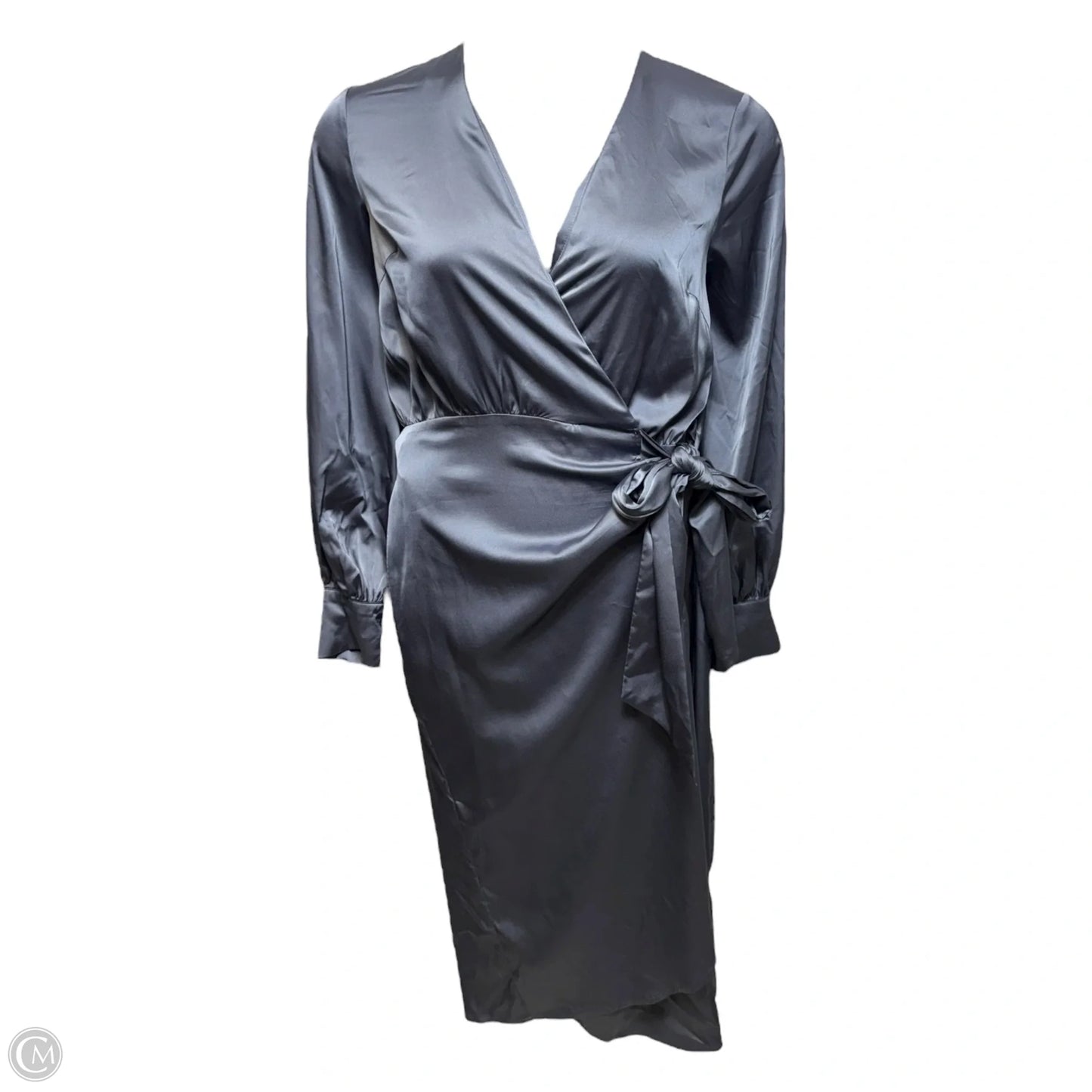 The Coco Wrap Dress By Never Fully Dressed In Blue, Size: 8