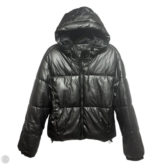 Jacket Puffer & Quilted By Love Tree In Black, Size: M