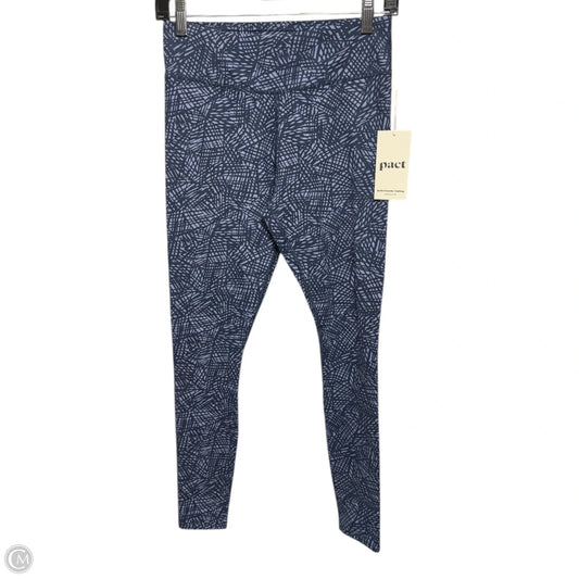 Athletic Leggings By Pact In Blue & Purple, Size: S