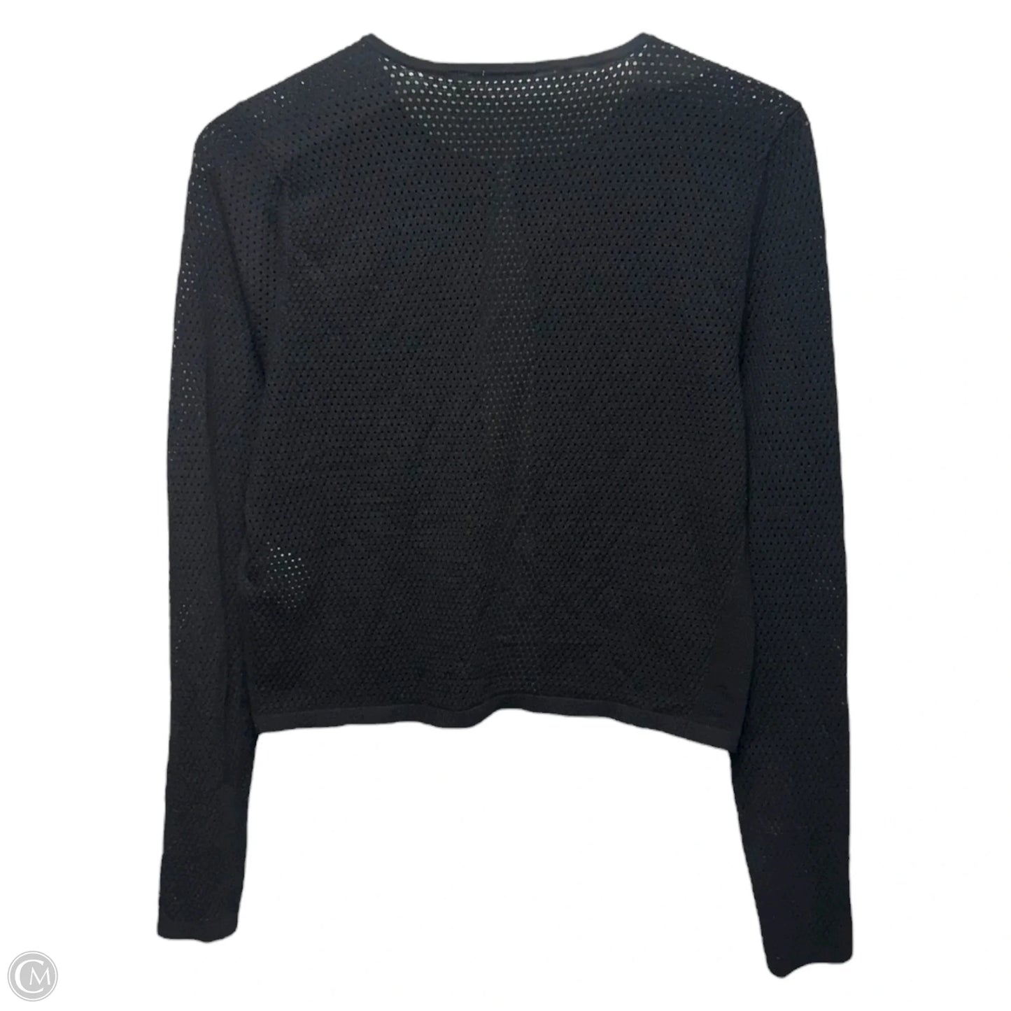 Sweater Cardigan By Tahari In Black, Size: M