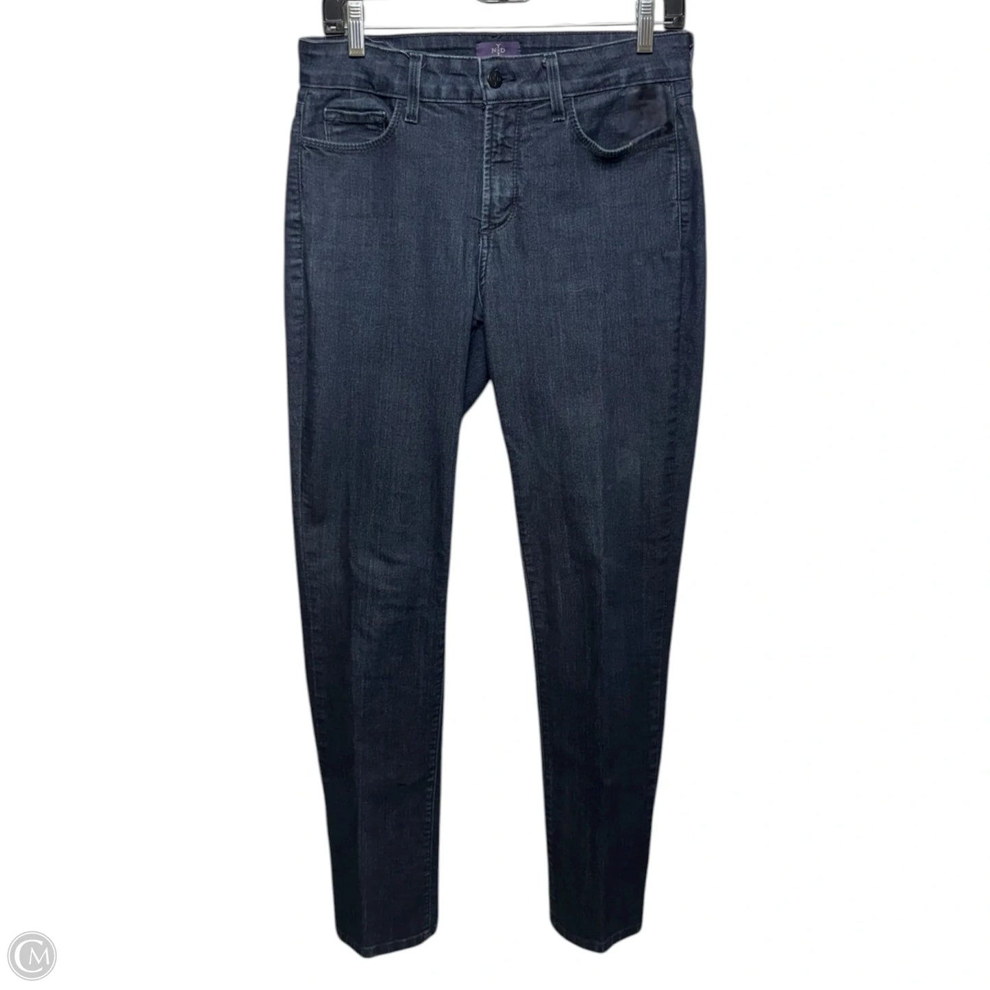 Jeans Straight By Not Your Daughters Jeans In Blue Denim, Size: 8