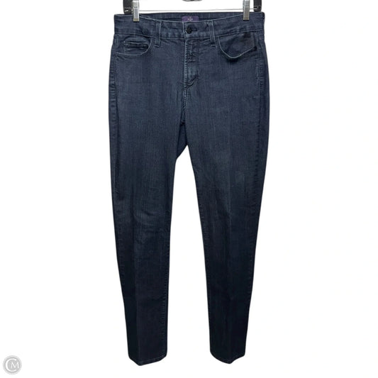 Jeans Straight By Not Your Daughters Jeans In Blue Denim, Size: 8