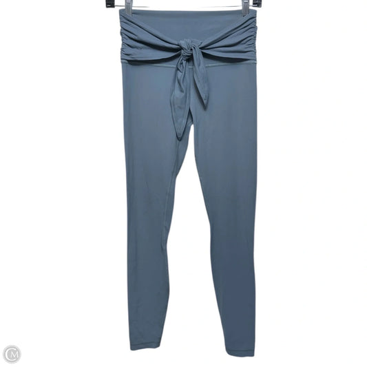 Align Pants Wrap Waist By Lululemon In Blue Charcoal , Size: 6