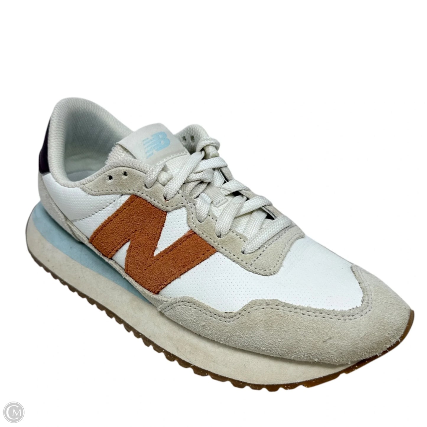Shoes Athletic By New Balance In Cream & Orange, Size: 10