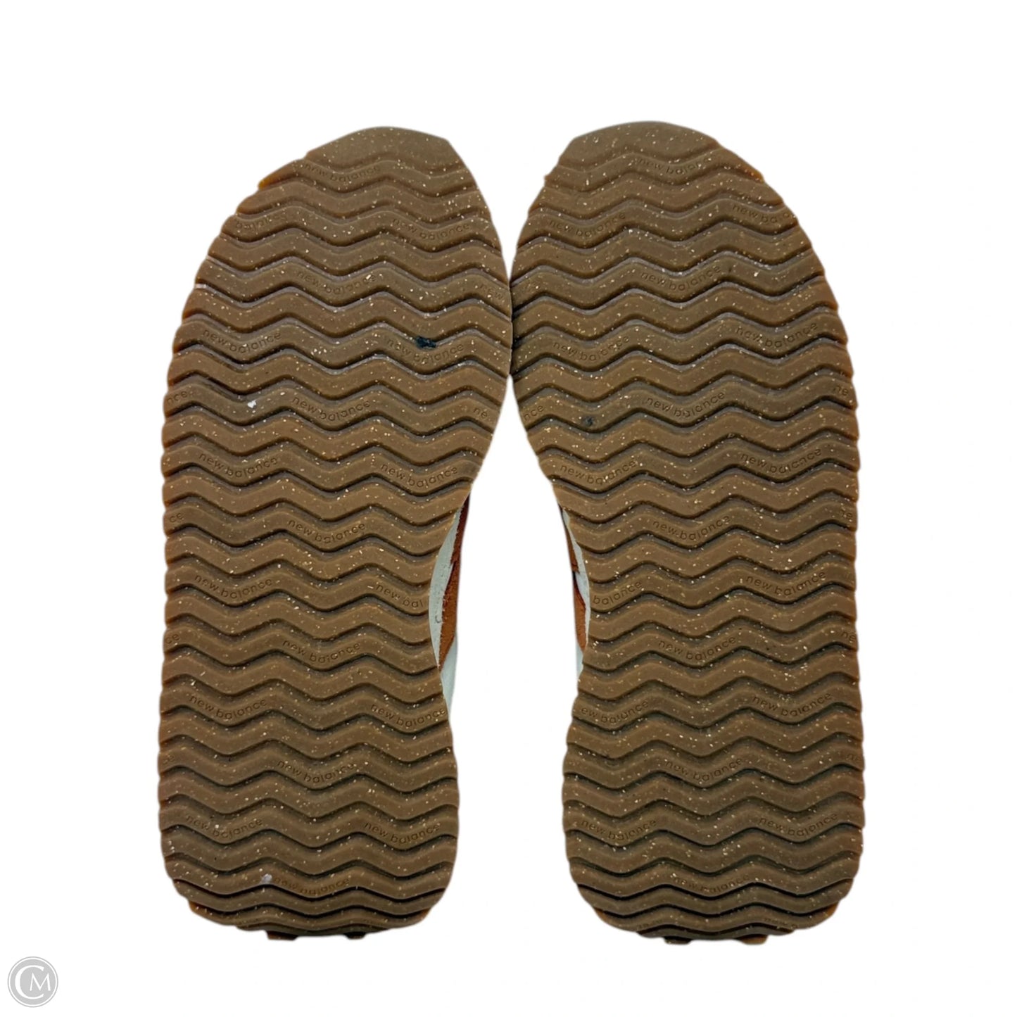 Shoes Athletic By New Balance In Cream & Orange, Size: 10