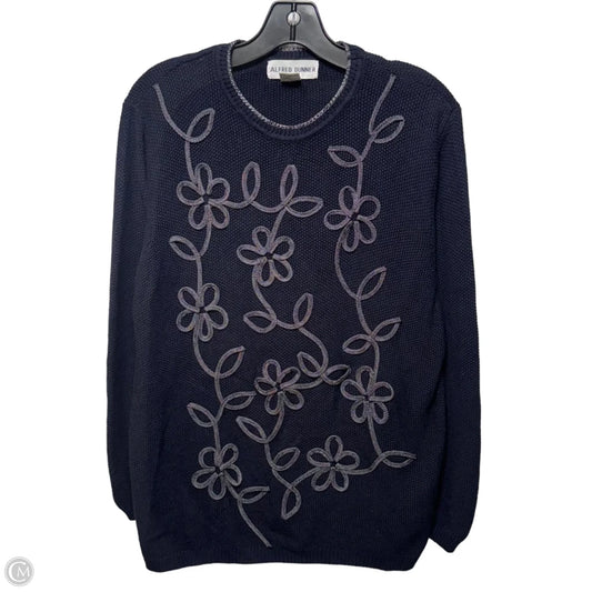 Sweater By Alfred Dunner In Blue, Size: L