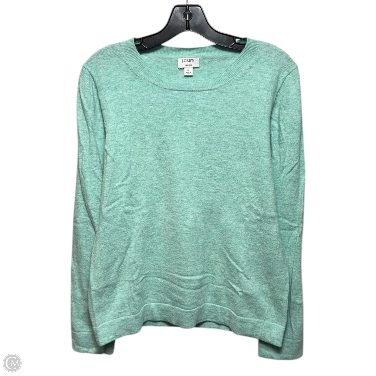 Cotton Wool Teddie Sweater By J. Crew In Heather Faded Mint, Size: M