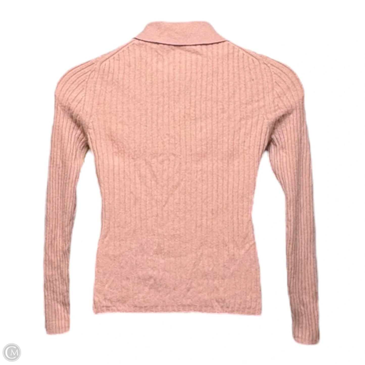 Lazana Cashmere Polo Cardigan Sweater By Veronica Beard In Pink, Size: L