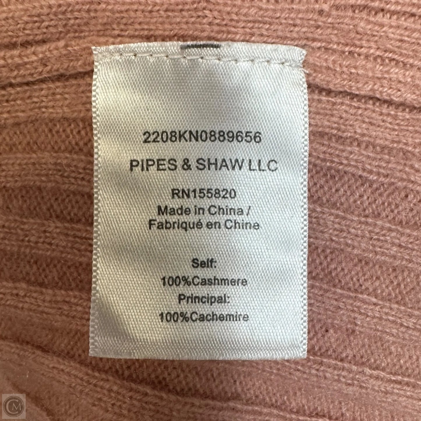 Lazana Cashmere Polo Cardigan Sweater By Veronica Beard In Pink, Size: L