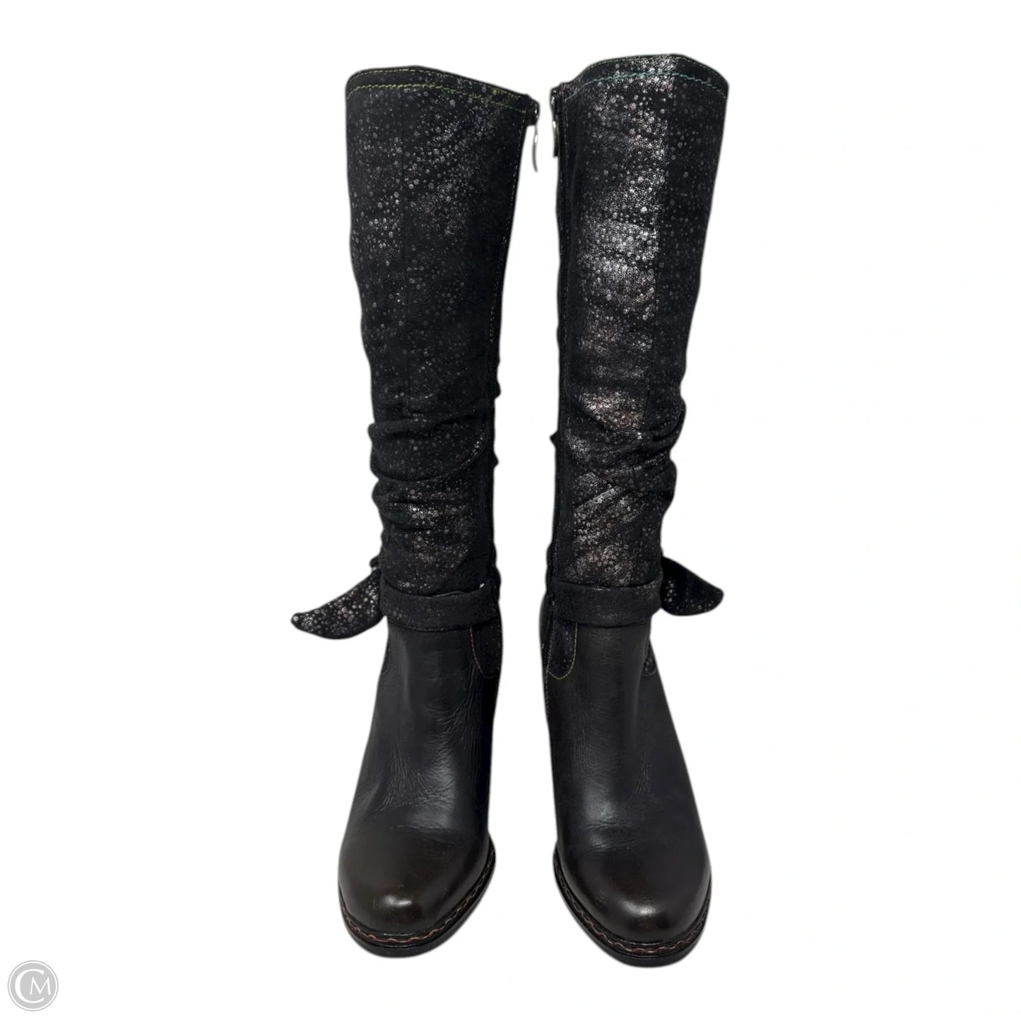 Boots Mid-calf Heels By Spring Step In Black, Size: 5