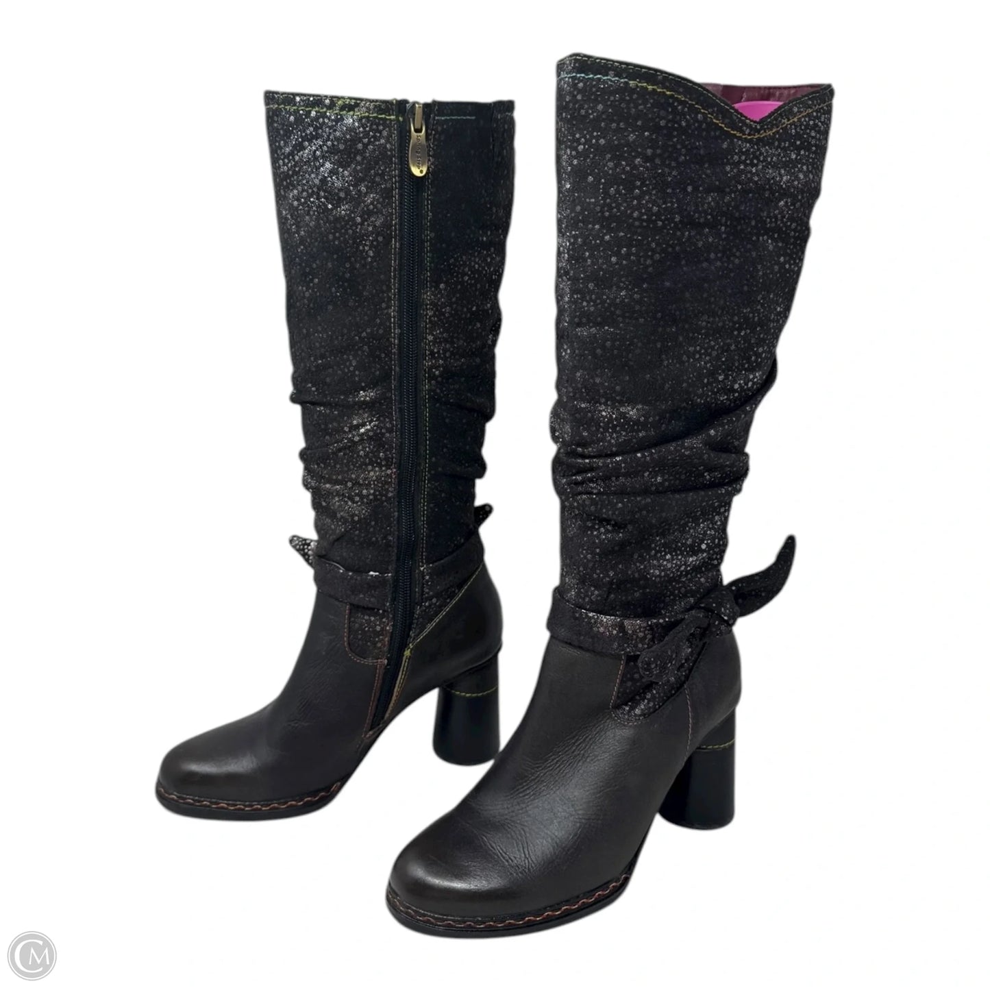 Boots Mid-calf Heels By Spring Step In Black, Size: 5