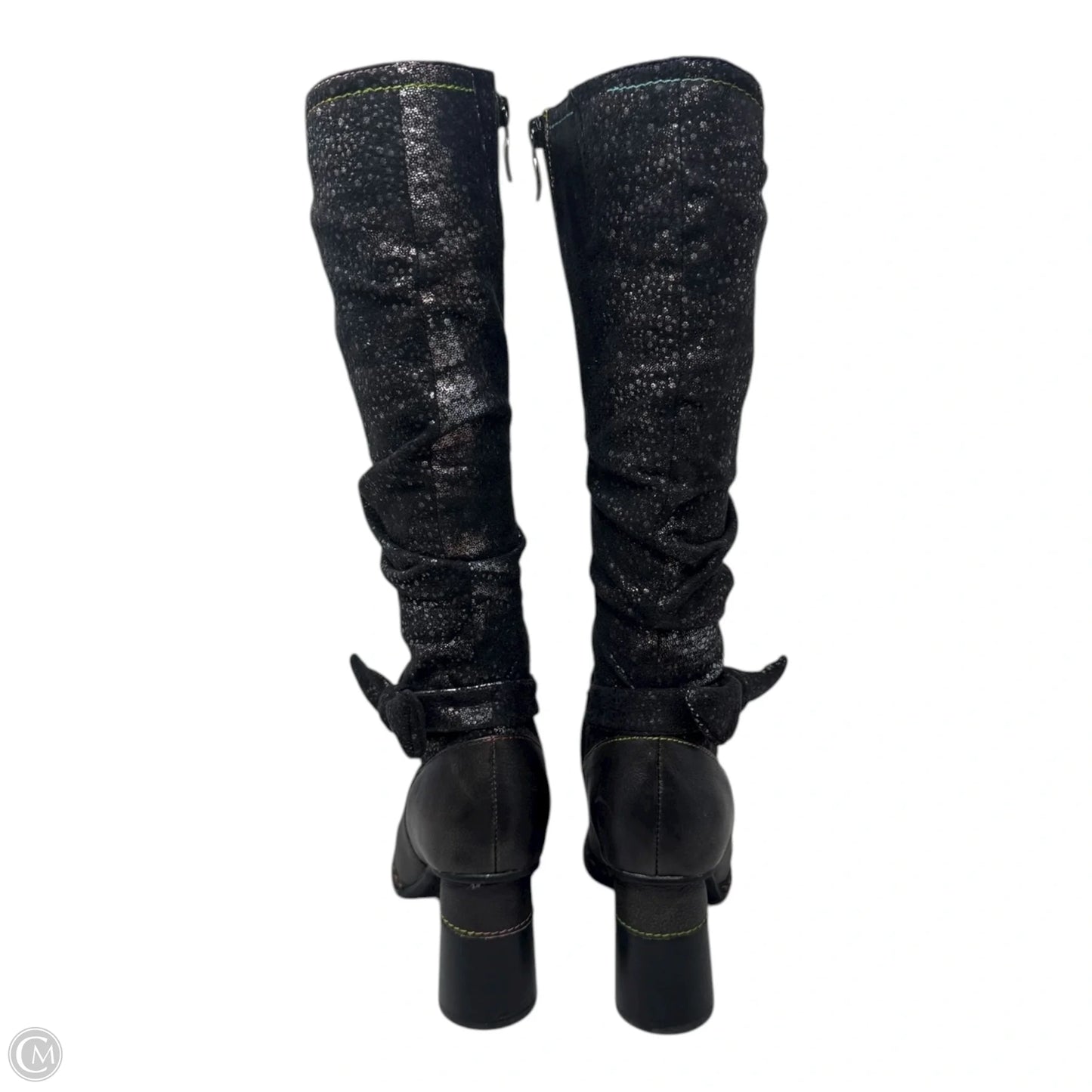 Boots Mid-calf Heels By Spring Step In Black, Size: 5