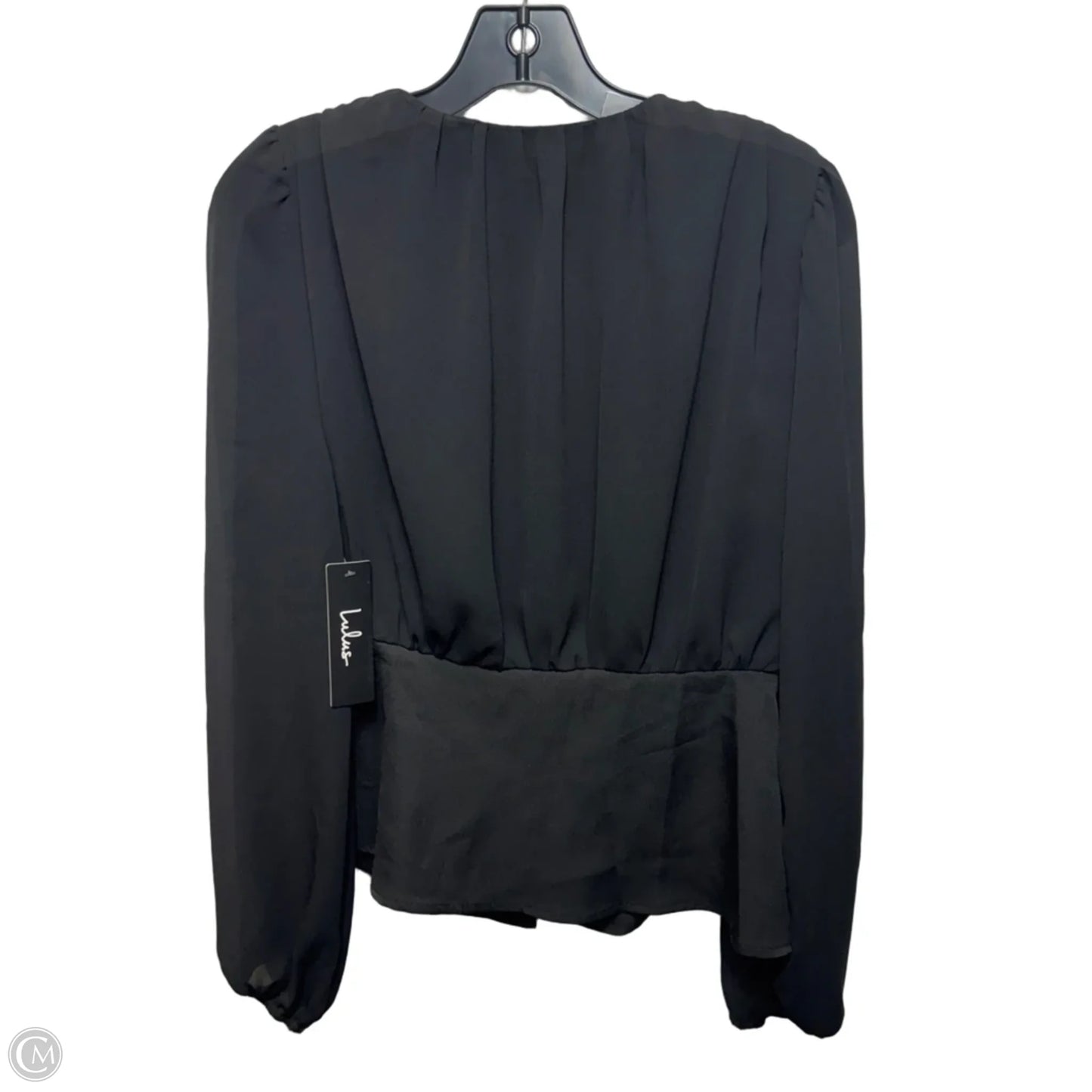 Top Long Sleeve By Lulus In Black, Size: Xs
