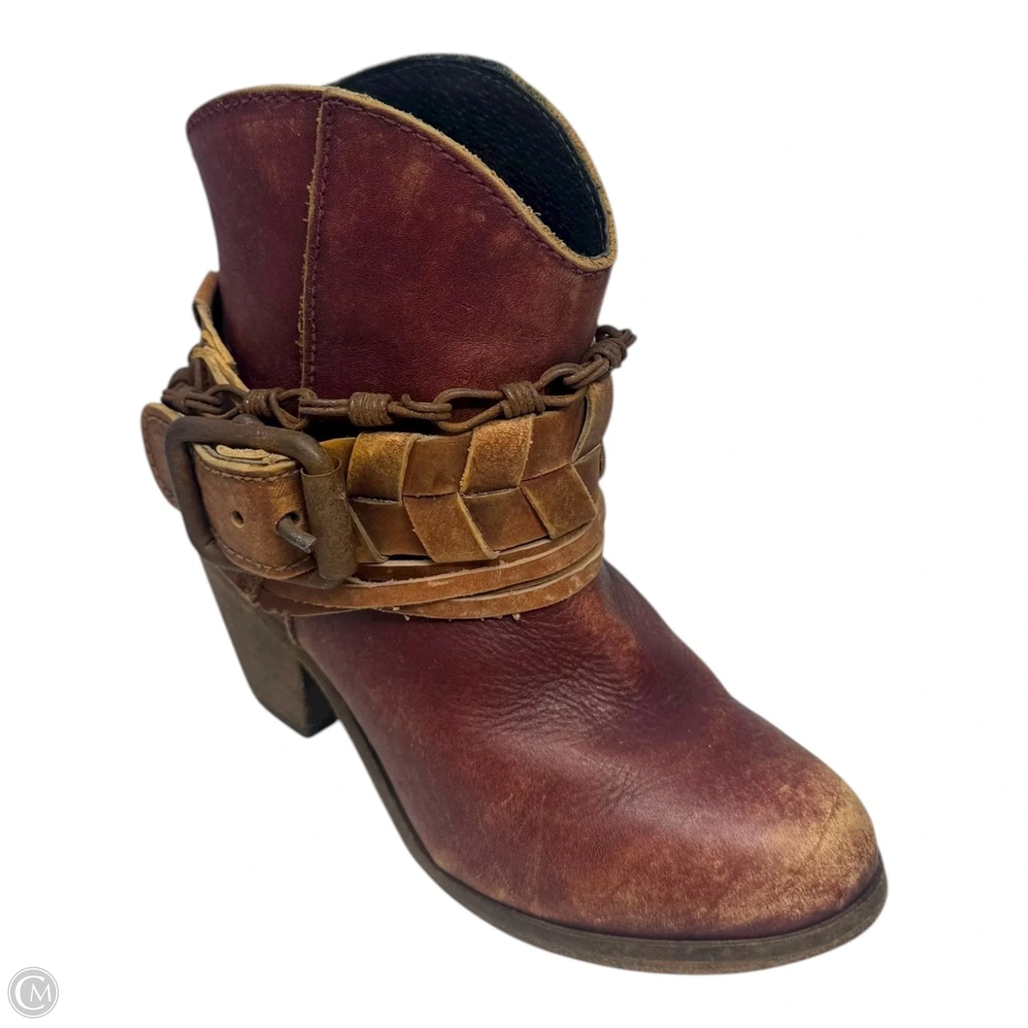 Indie Spirit Boots Ankle Heels By Corral In Brown, Size: 6