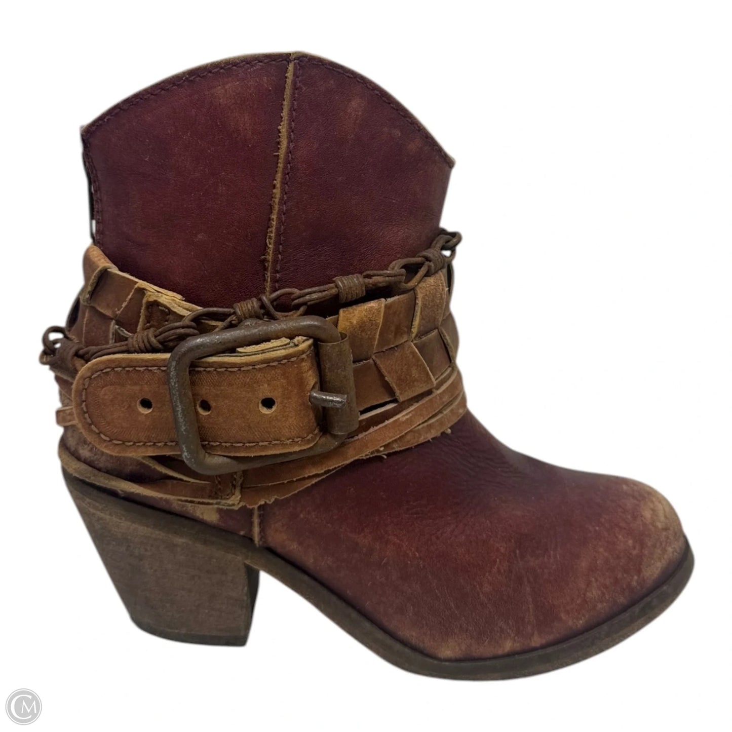 Indie Spirit Boots Ankle Heels By Corral In Brown, Size: 6