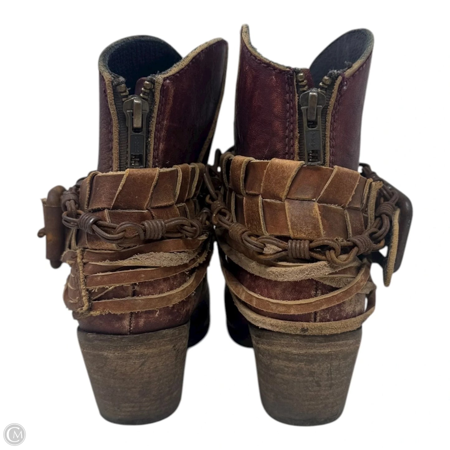 Indie Spirit Boots Ankle Heels By Corral In Brown, Size: 6