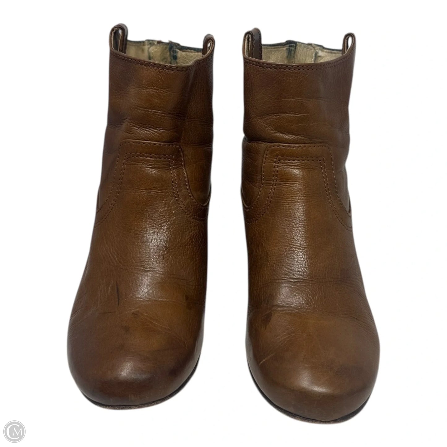 Carson Wedge Boots Ankle By Frye In Brown, Size: 5.5