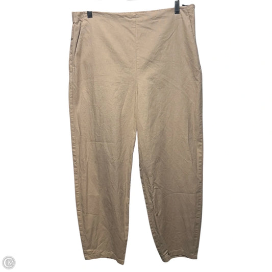 Pants Chinos & Khakis By Eileen Fisher In Tan, Size: M