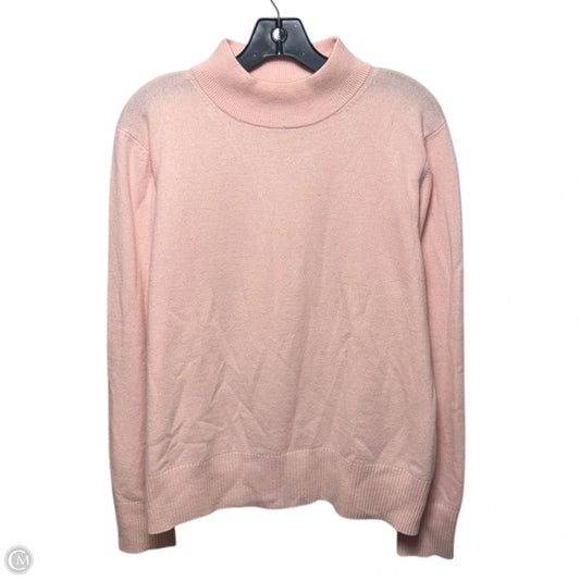 Cashmere Sweater By Investments In Pink, Size: XL