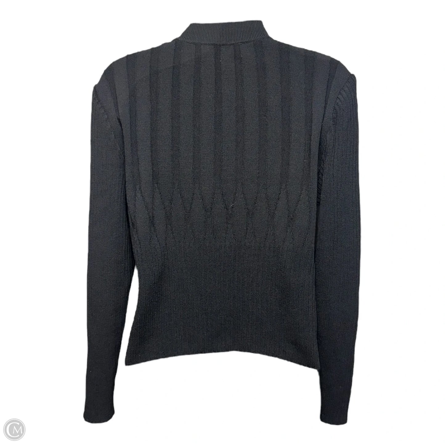 Top Long Sleeve Luxury Designer By St John Collection In Black, Size: 6