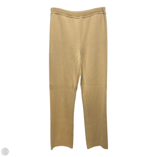 Knit Pants Designer By Escada In Tan, Size: M