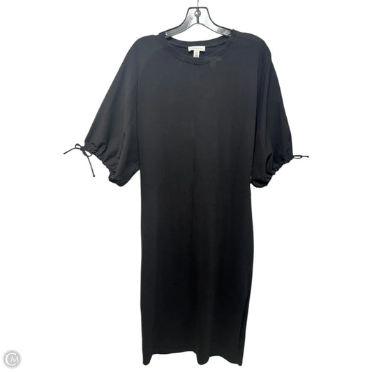 Dress Casual Midi By Top Shop In Black, Size: 8