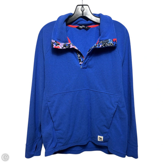 Athletic Fleece By Outdoor Research In Blue, Size: M
