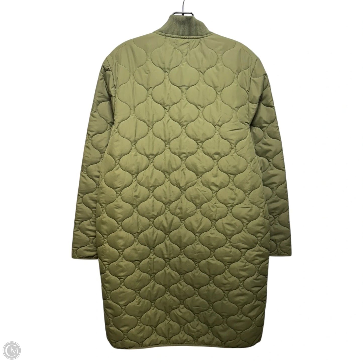 Jacket Puffer & Quilted By Wonderly In Green, Size: M
