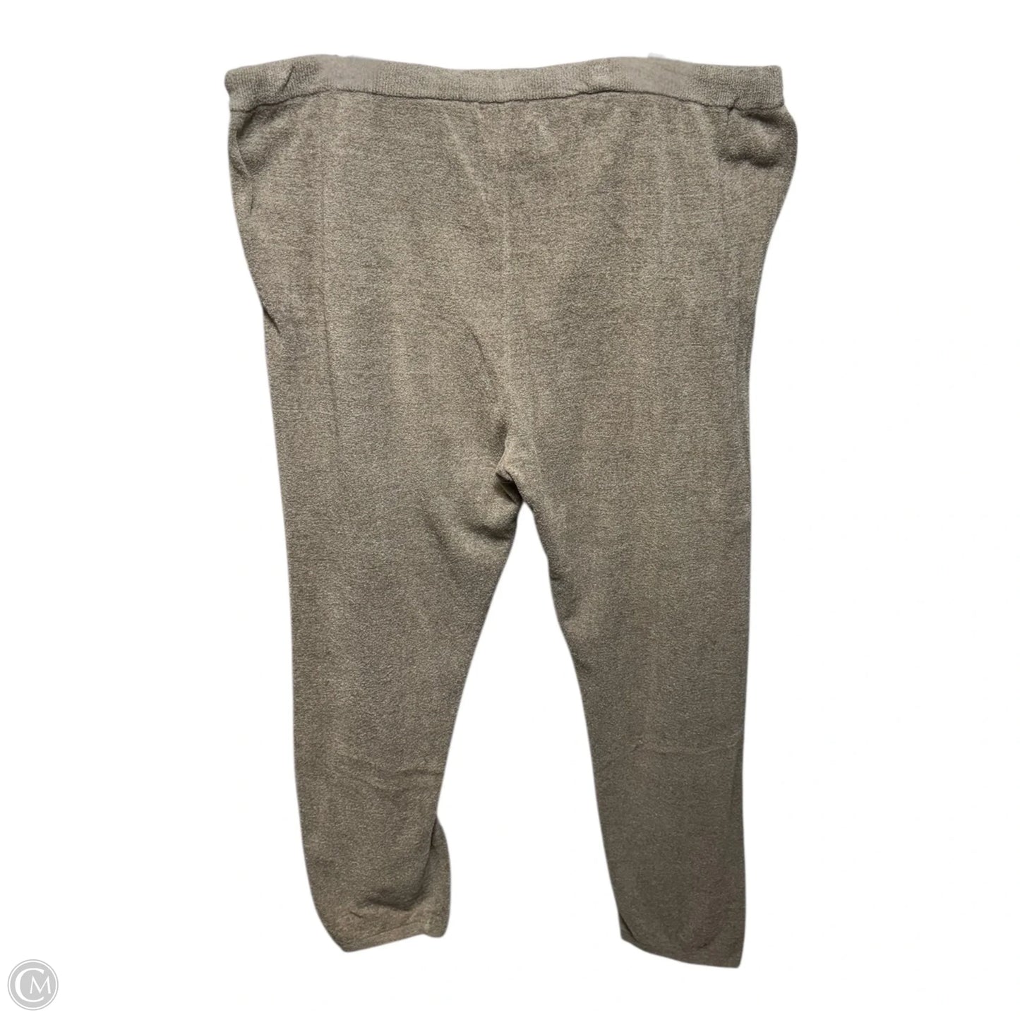 CozyChic Ultra Lite Track Pant By Barefoot Dreams In Taupe, Size: 2x